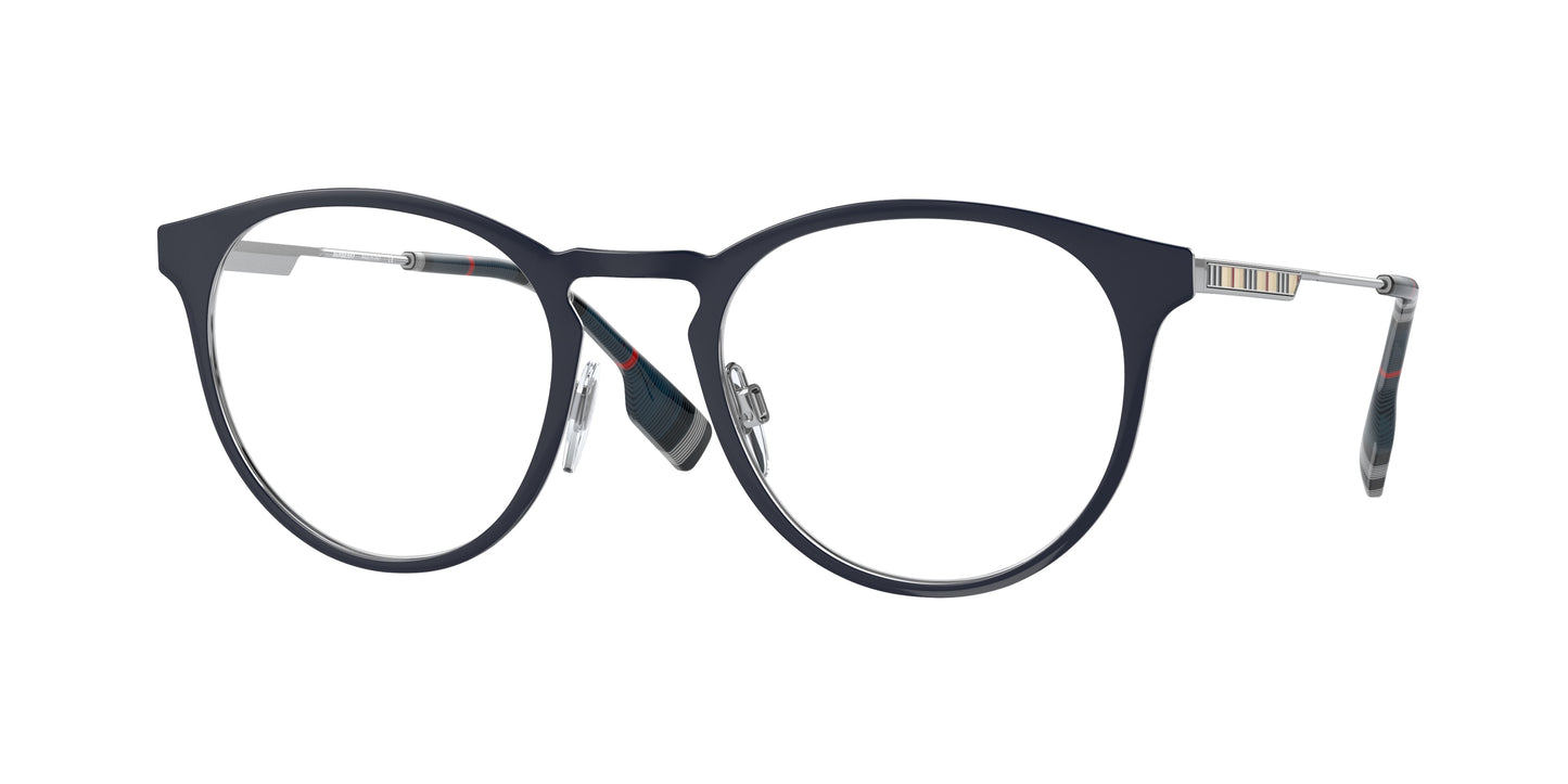 Burberry YORK BE1360 Phantos Eyeglasses 1005-Blue 51-145-21 - Color Map Blue