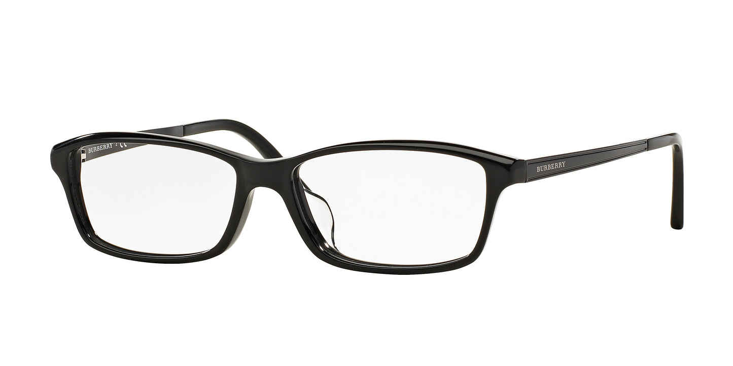 Burberry BE2217D Rectangle Eyeglasses 3001-Black 54-145-15 - Color Map Black