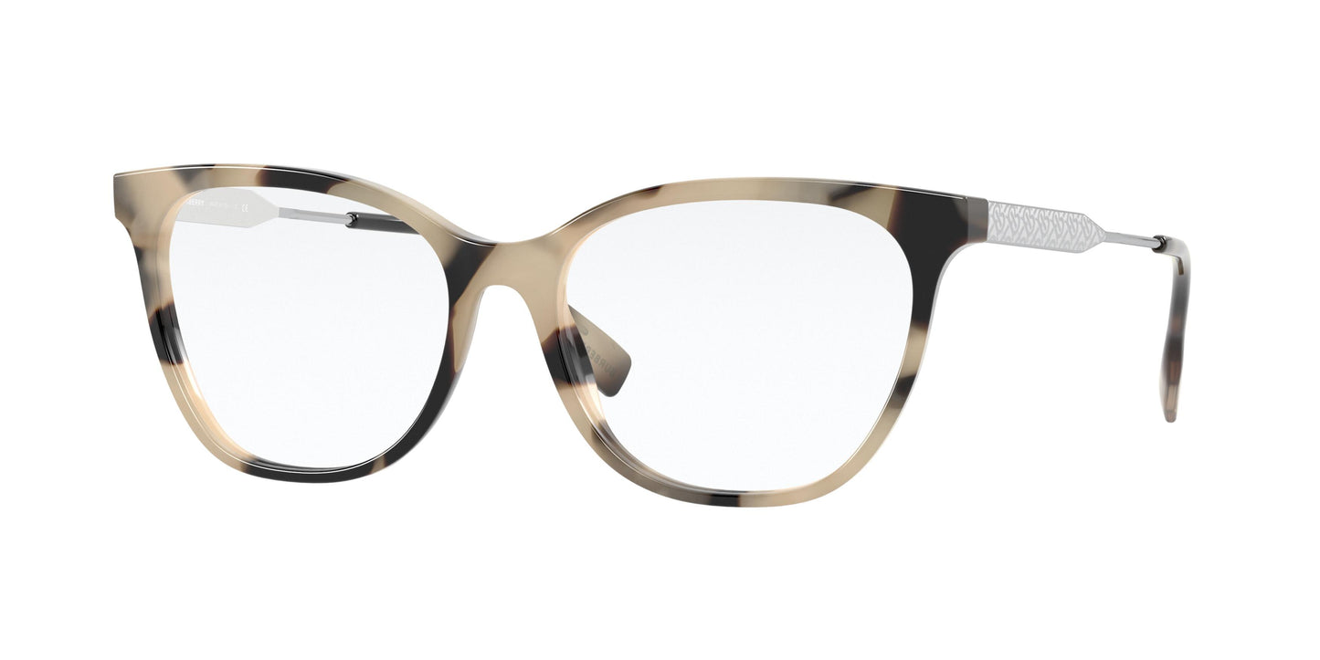 Burberry CHARLOTTE BE2333 Cat Eye Eyeglasses 3501-Spotted Horn 53-140-16 - Color Map Brown