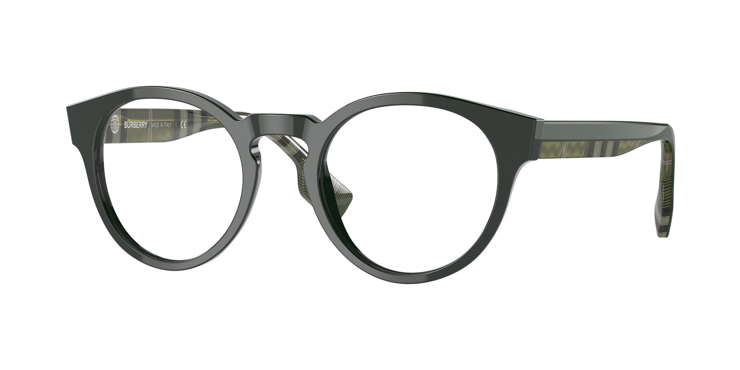 Burberry GRANT BE2354 Phantos Eyeglasses 3997-Green 49-145-21 - Color Map Green