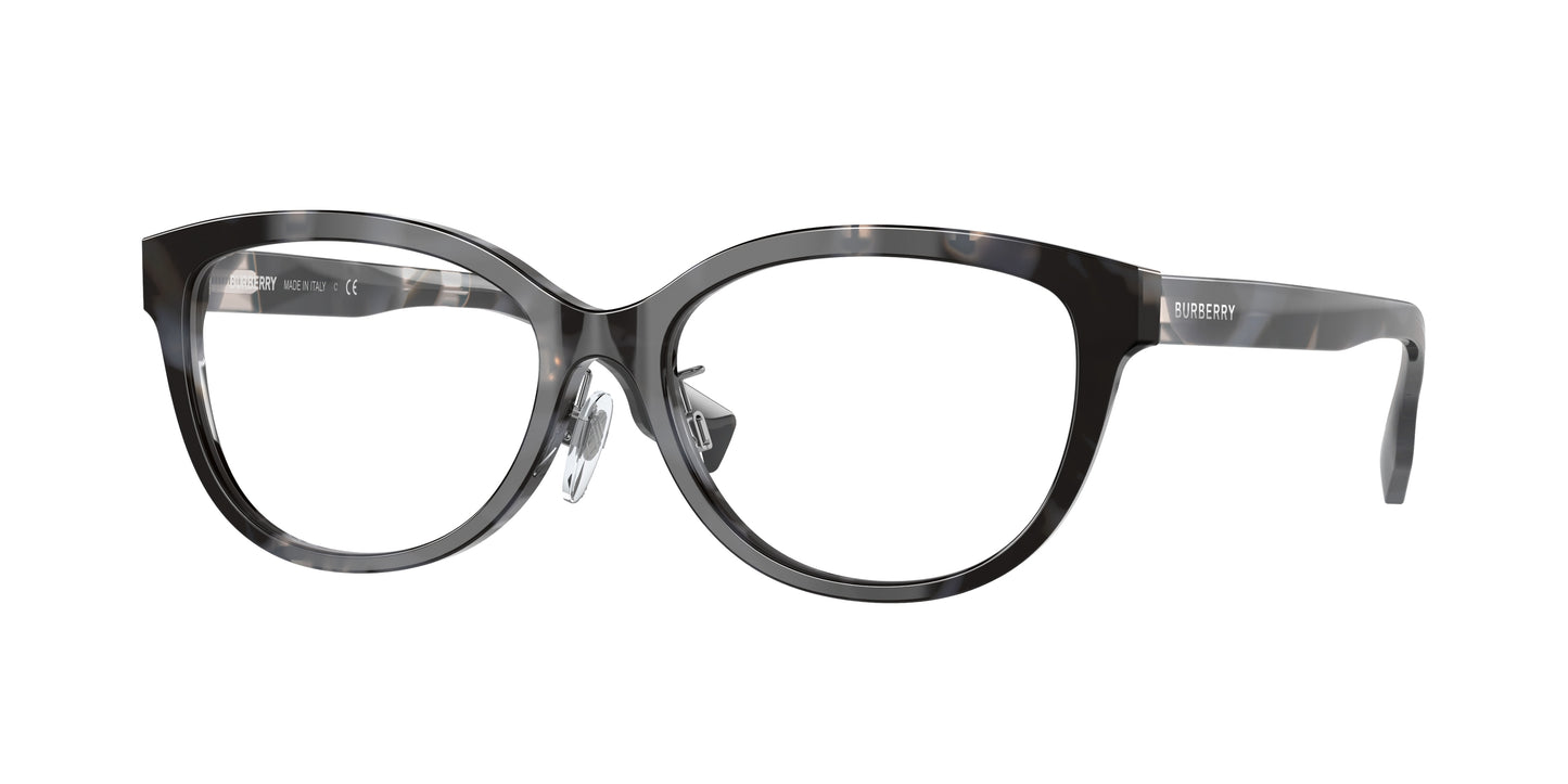 Burberry ESME BE2357F Cat Eye Eyeglasses 3983-Top Check/Grey Havana 54-140-16 - Color Map Grey
