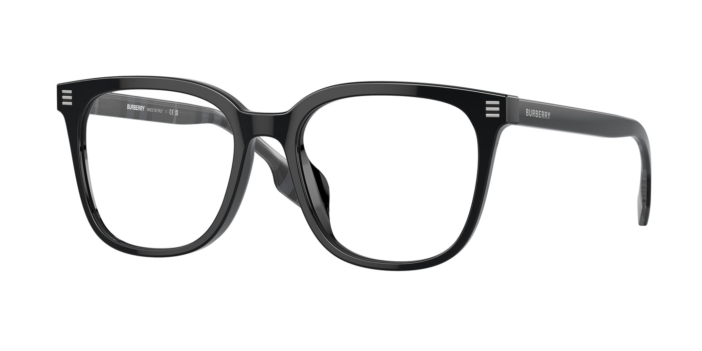Burberry BE2361D Square Eyeglasses 4101-Black 53-145-18 - Color Map Black