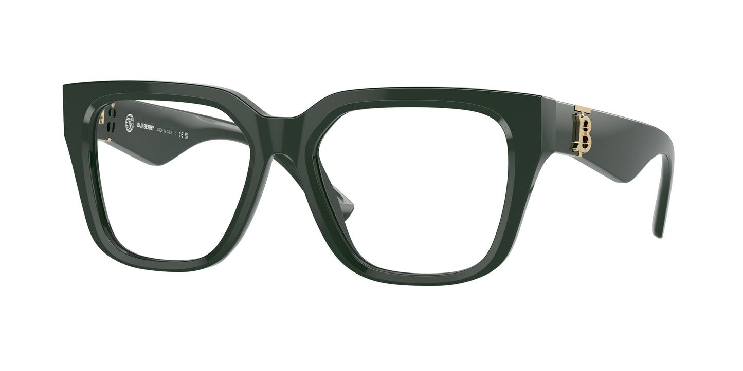 Burberry BE2403F Square Eyeglasses 4038-Green 51-140-17 - Color Map Green