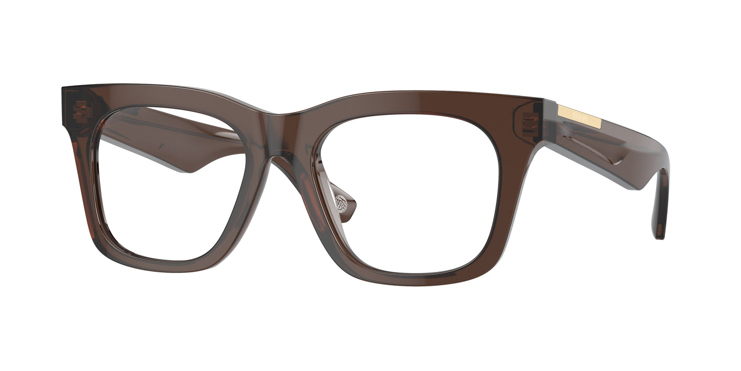 Burberry BE2407 Square Eyeglasses 4116-Brown 51-140-18 - Color Map Brown