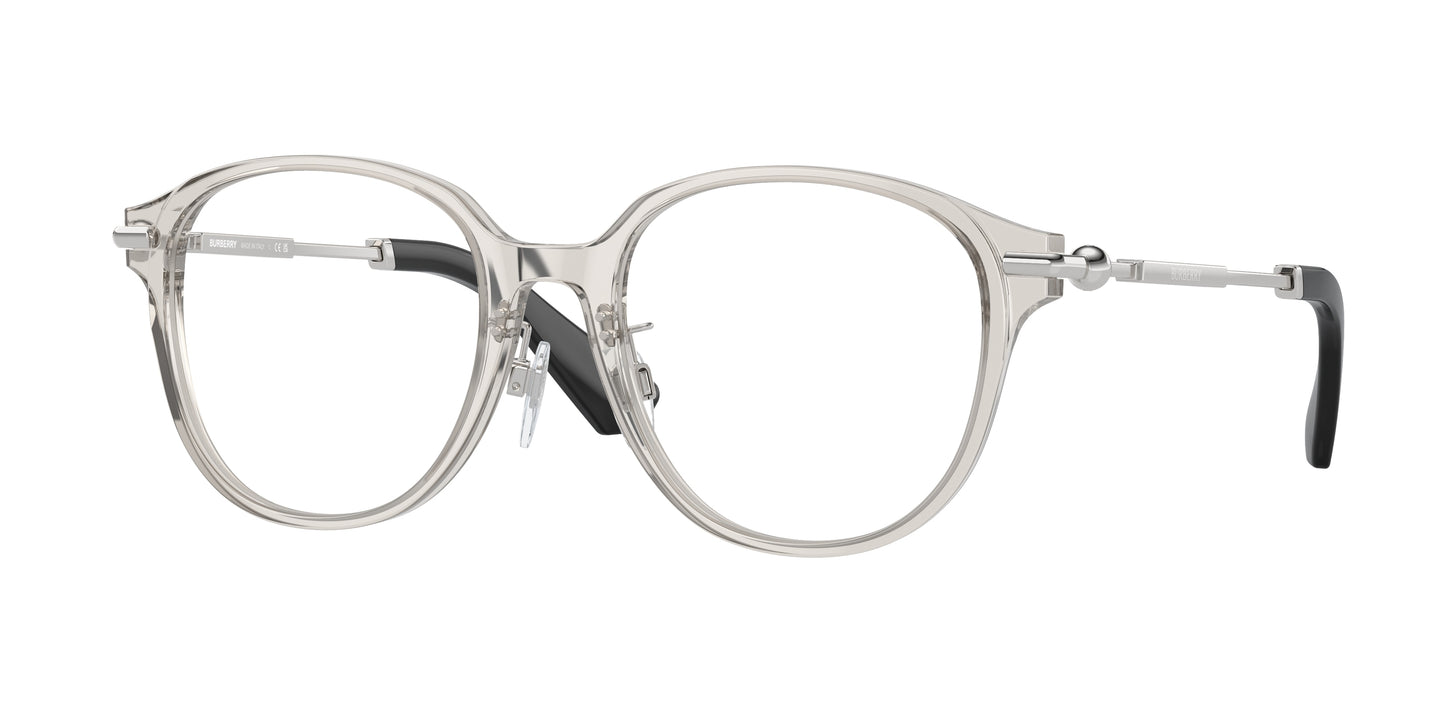 Burberry BE2412D Round Eyeglasses 4127-Grey 52-140-19 - Color Map Grey