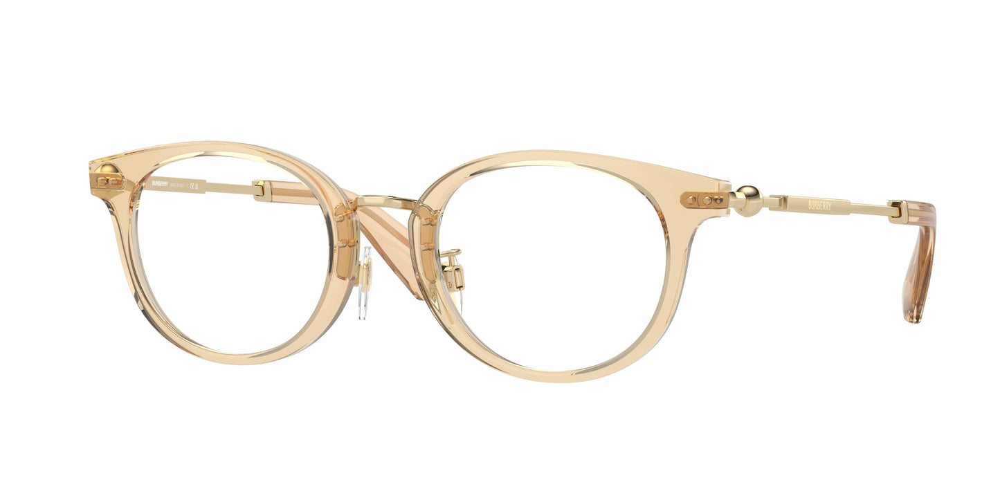 Burberry BE2413D Phantos Eyeglasses 4063-Brown 48-140-21 - Color Map Brown