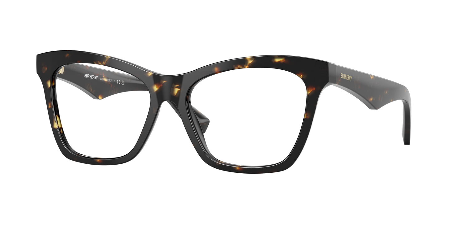 Burberry BE2416 Cat Eye Eyeglasses 4106-Yellow Havana 54-140-16 - Color Map Tortoise