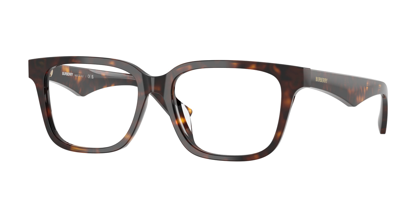 Burberry BE2425D Square Eyeglasses 3002-Dark Havana 54-145-16 - Color Map Brown