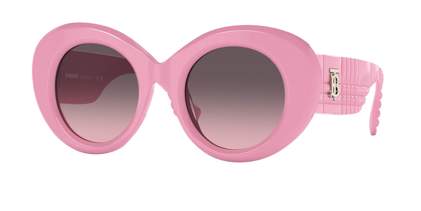 Burberry MARGOT BE4370U Round Sunglasses - Lensntrends