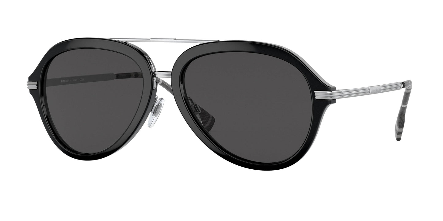 Burberry JUDE BE4377 Pilot Sunglasses - Lensntrends