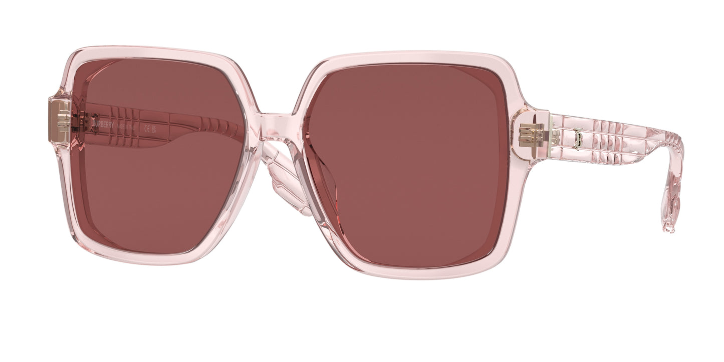 Burberry BE4379D Square Sunglasses 403069-Pink 58-140-16 - Color Map Pink