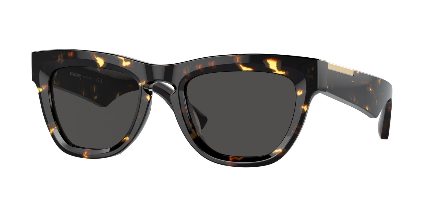 Burberry BE4415U Square Sunglasses 410687-Dark Havana 52-145-21 - Color Map Brown