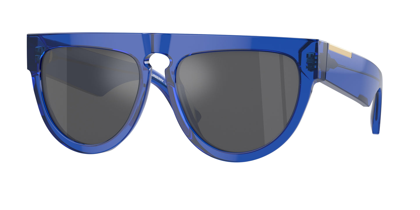 Burberry BE4416U Irregular Sunglasses 34926G-Blue 59-145-17 - Color Map Blue