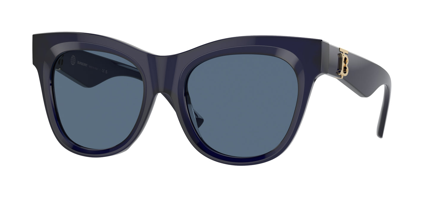 Burberry BE4418 Square Sunglasses 412080-Blue 54-140-19 - Color Map Blue