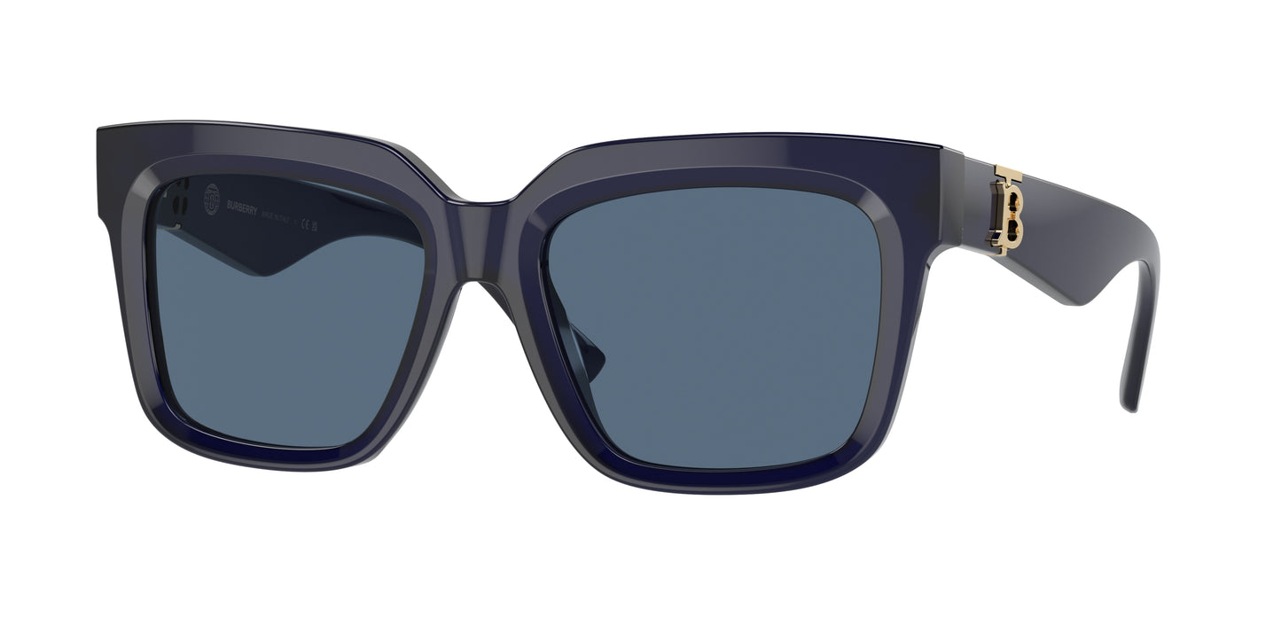 Burberry BE4419 Square Sunglasses 412080-Blue 54-140-18 - Color Map Blue