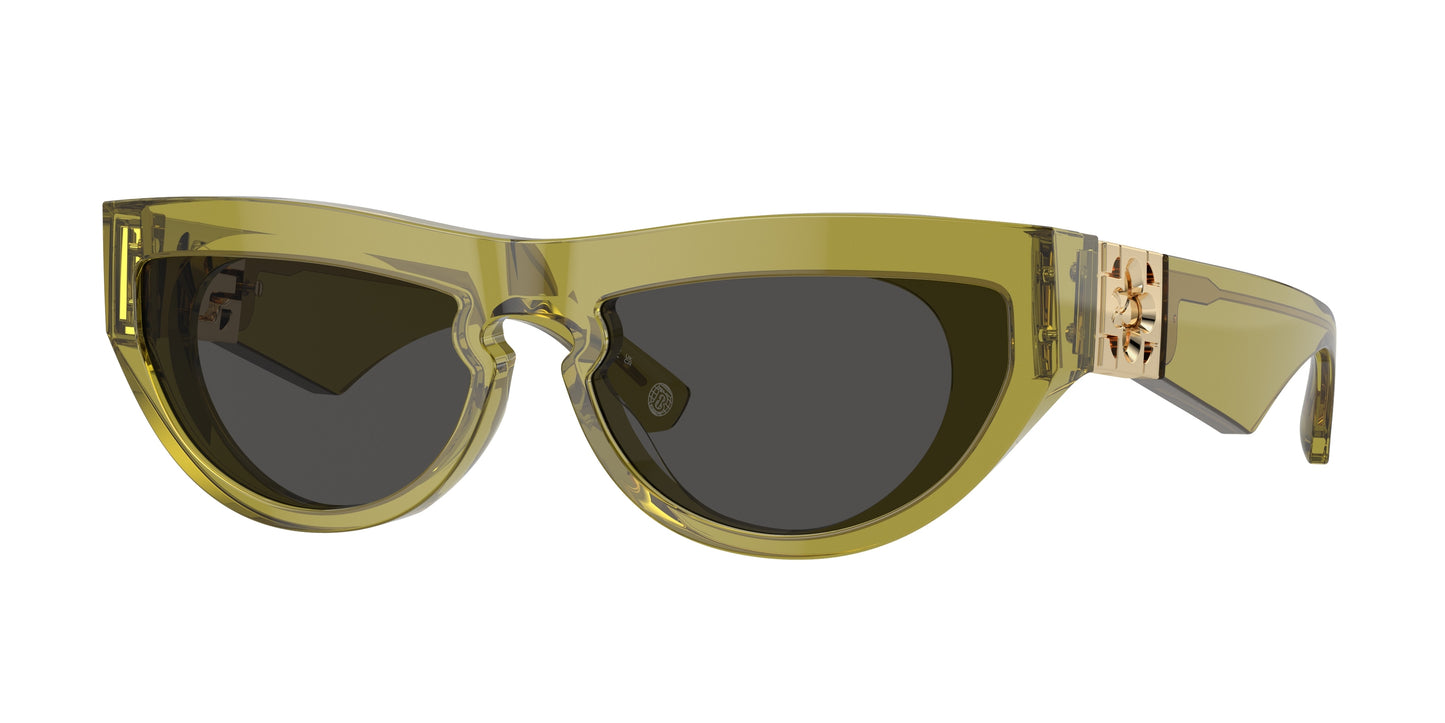 Burberry BE4422U Cat Eye Sunglasses 411887-Green 58-130-16 - Color Map Green