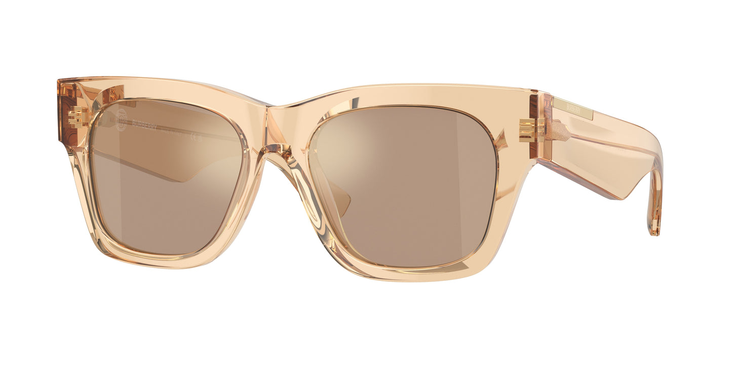 Burberry BE4424F Square Sunglasses 40635A-Brown 52-140-18 - Color Map Brown