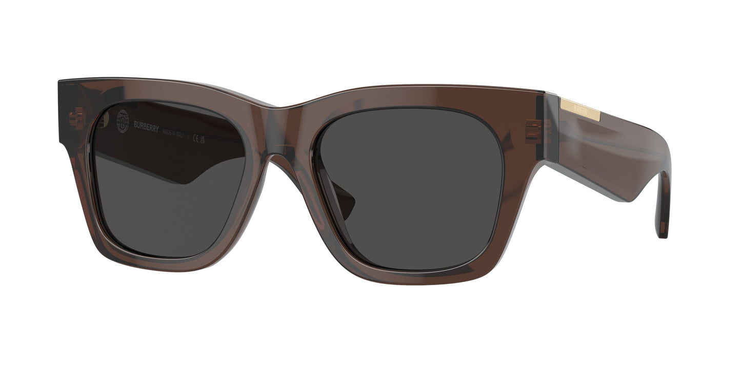 Burberry BE4424F Square Sunglasses 411687-Brown 52-140-18 - Color Map Brown