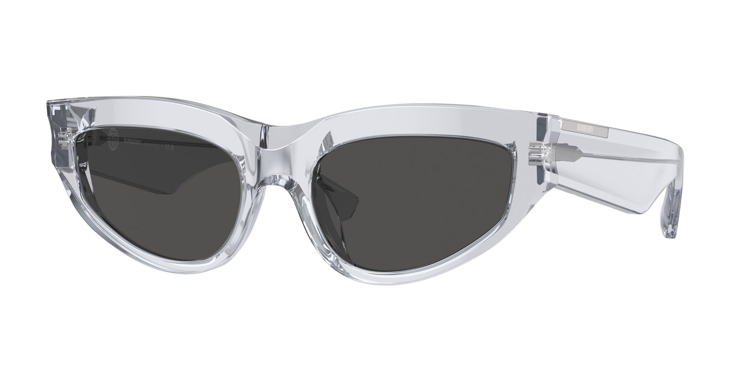 Burberry BE4425U Cat Eye Sunglasses 382587-Grey 55-145-19 - Color Map Grey