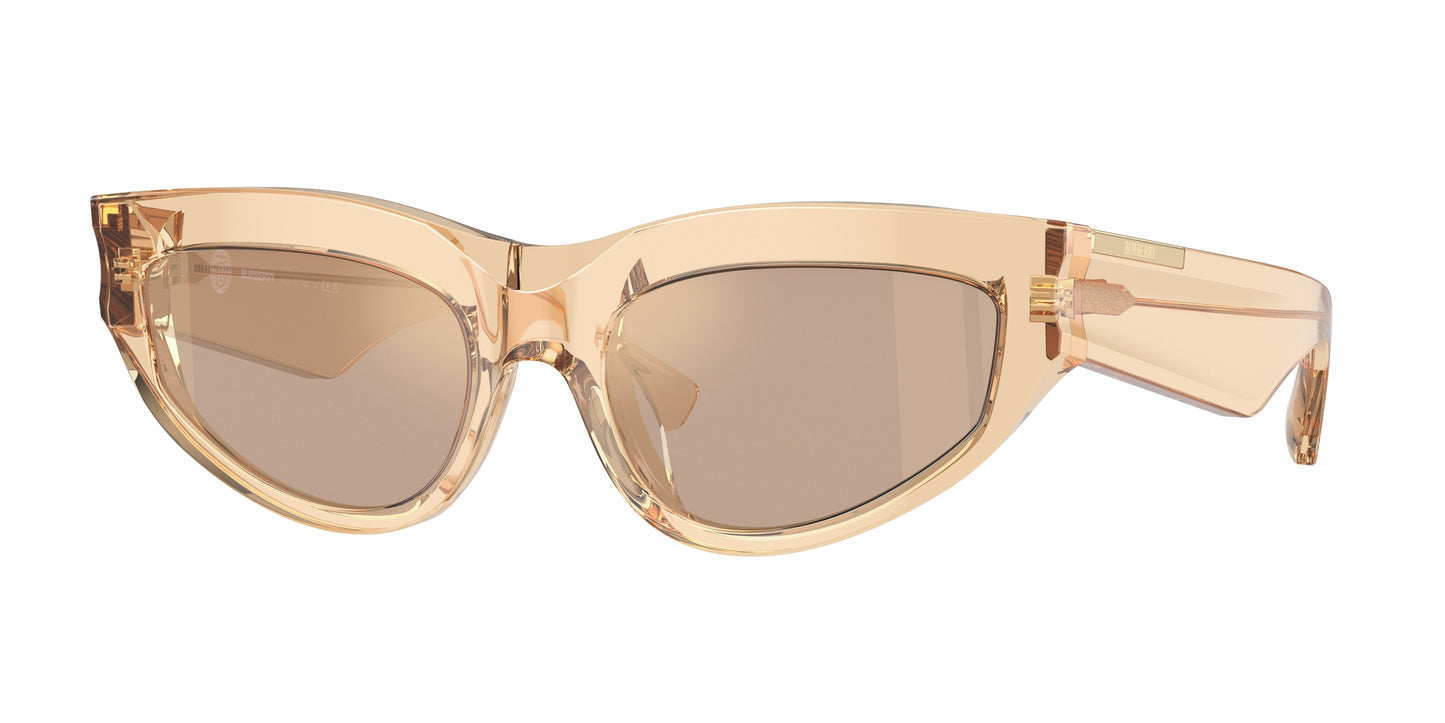 Burberry BE4425U Cat Eye Sunglasses 40635A-Brown 55-145-19 - Color Map Brown