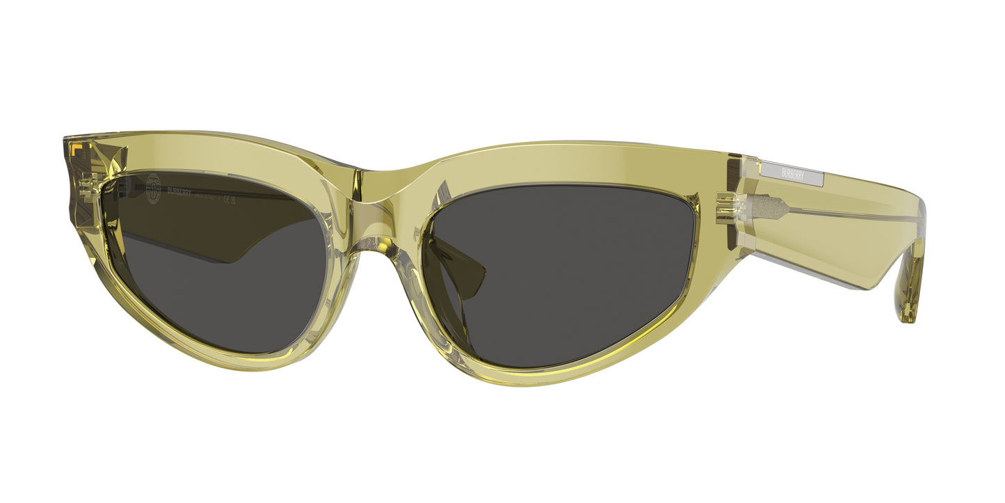 Burberry BE4425U Cat Eye Sunglasses 411887-Green 55-145-19 - Color Map Green