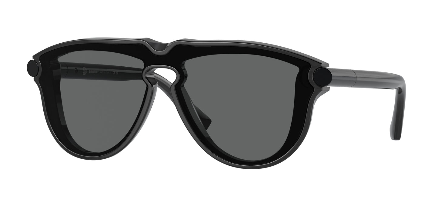 Burberry BE4427F Pilot Sunglasses 411287-Dark Grey 0-145-136 - Color Map Grey