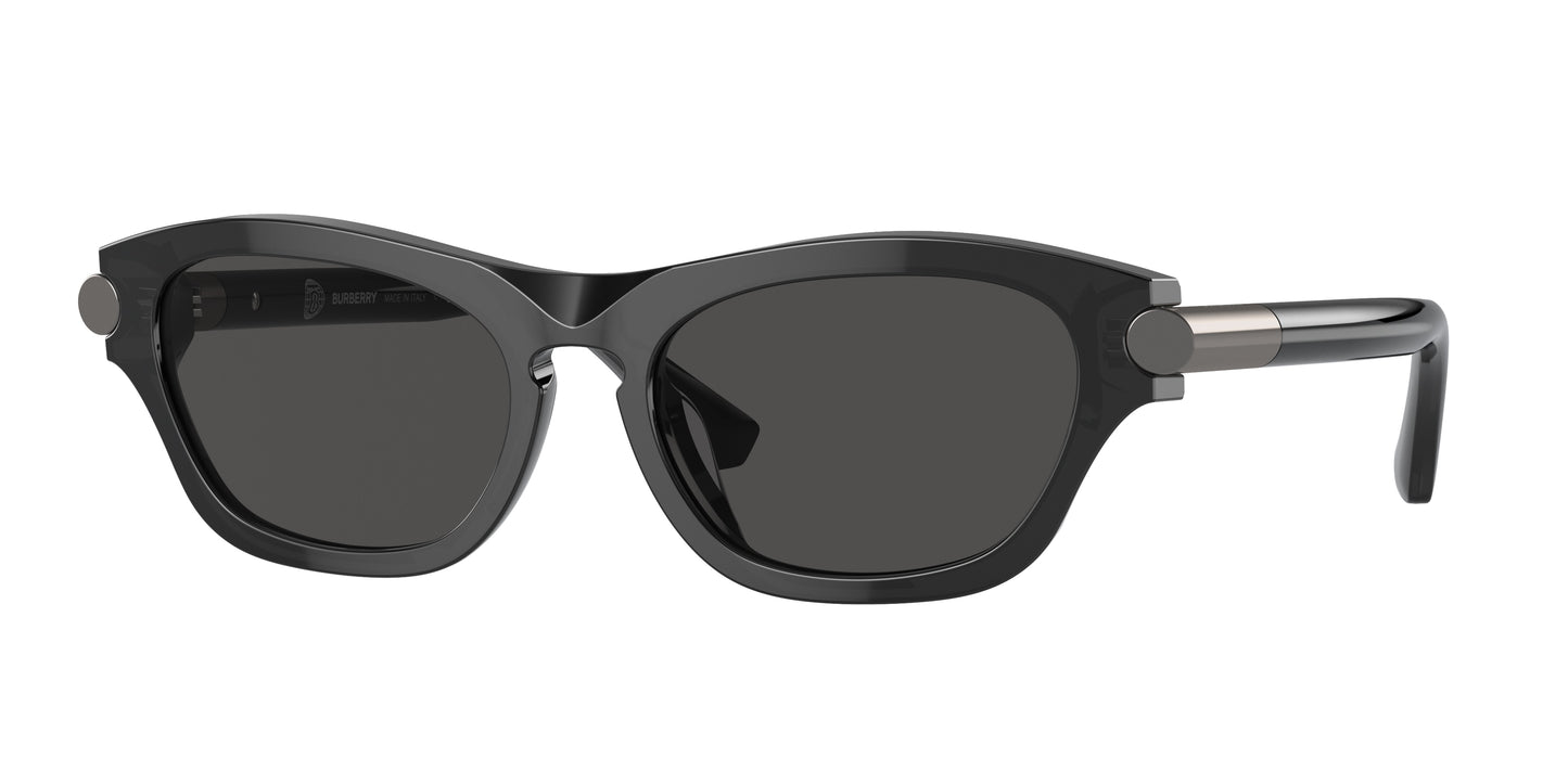 Burberry BE4430U Irregular Sunglasses 411287-Grey 55-145-18 - Color Map Grey
