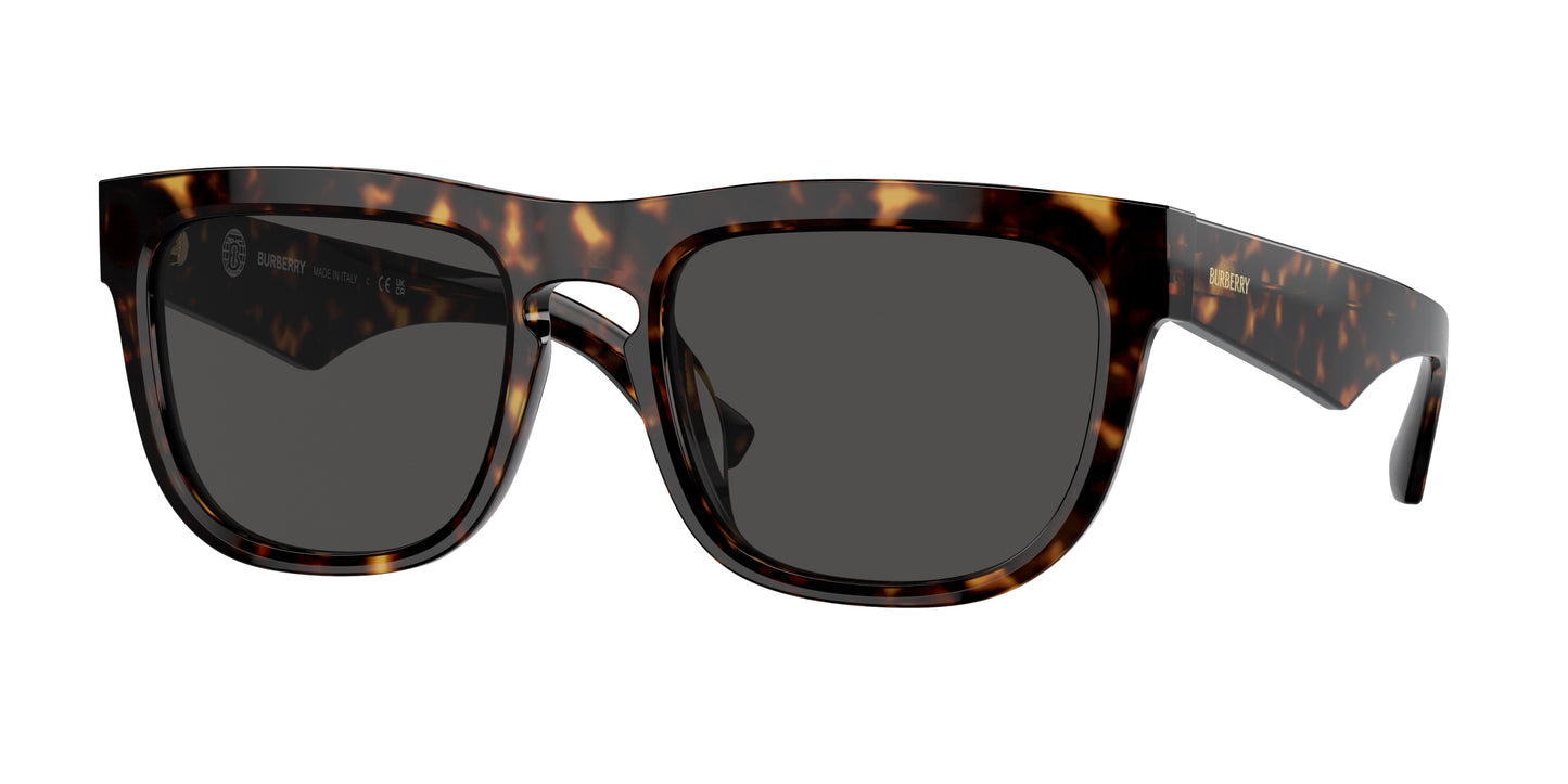 Burberry BE4431U Square Sunglasses 300287-Dark Havana 56-145-20 - Color Map Brown