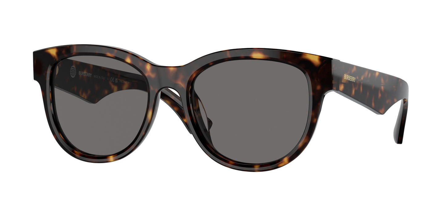 Burberry BE4432U Phantos Sunglasses 300281-Dark Havana 54-140-19 - Color Map Brown