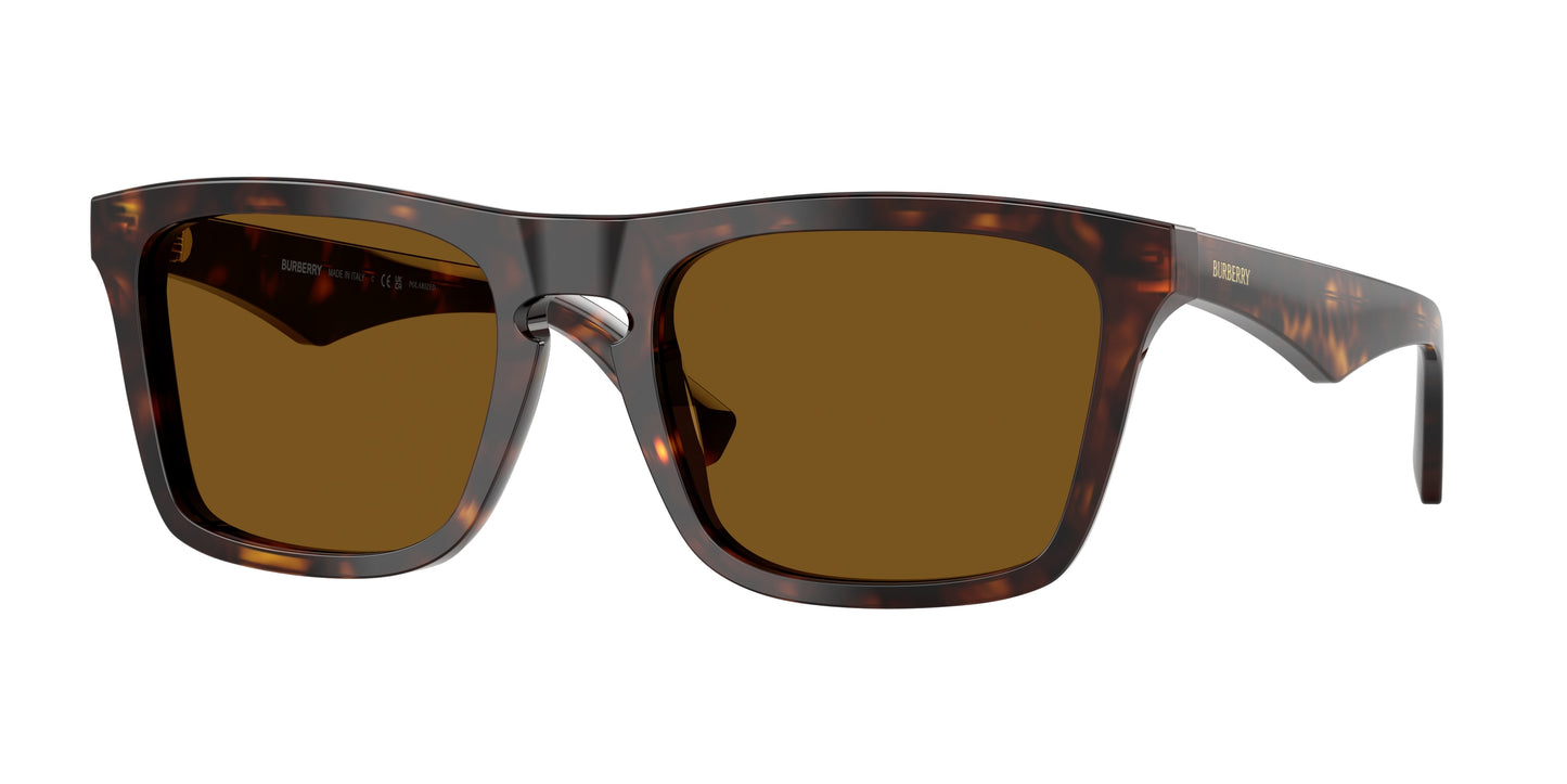 Burberry BE4434 Square Sunglasses 300283-Dark Havana 57-145-20 - Color Map Brown