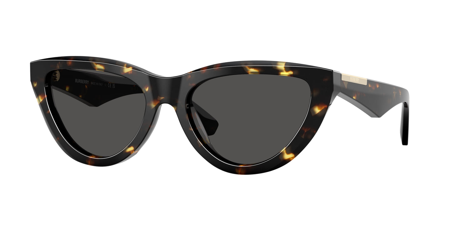 Burberry BE4436U Cat Eye Sunglasses 410687-Yellow Havana 55-145-18 - Color Map Tortoise