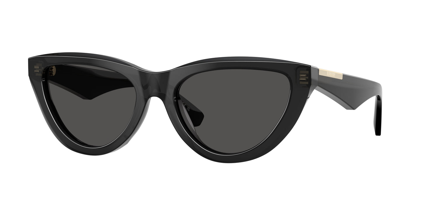 Burberry BE4436U Cat Eye Sunglasses 411287-Grey 55-145-18 - Color Map Grey