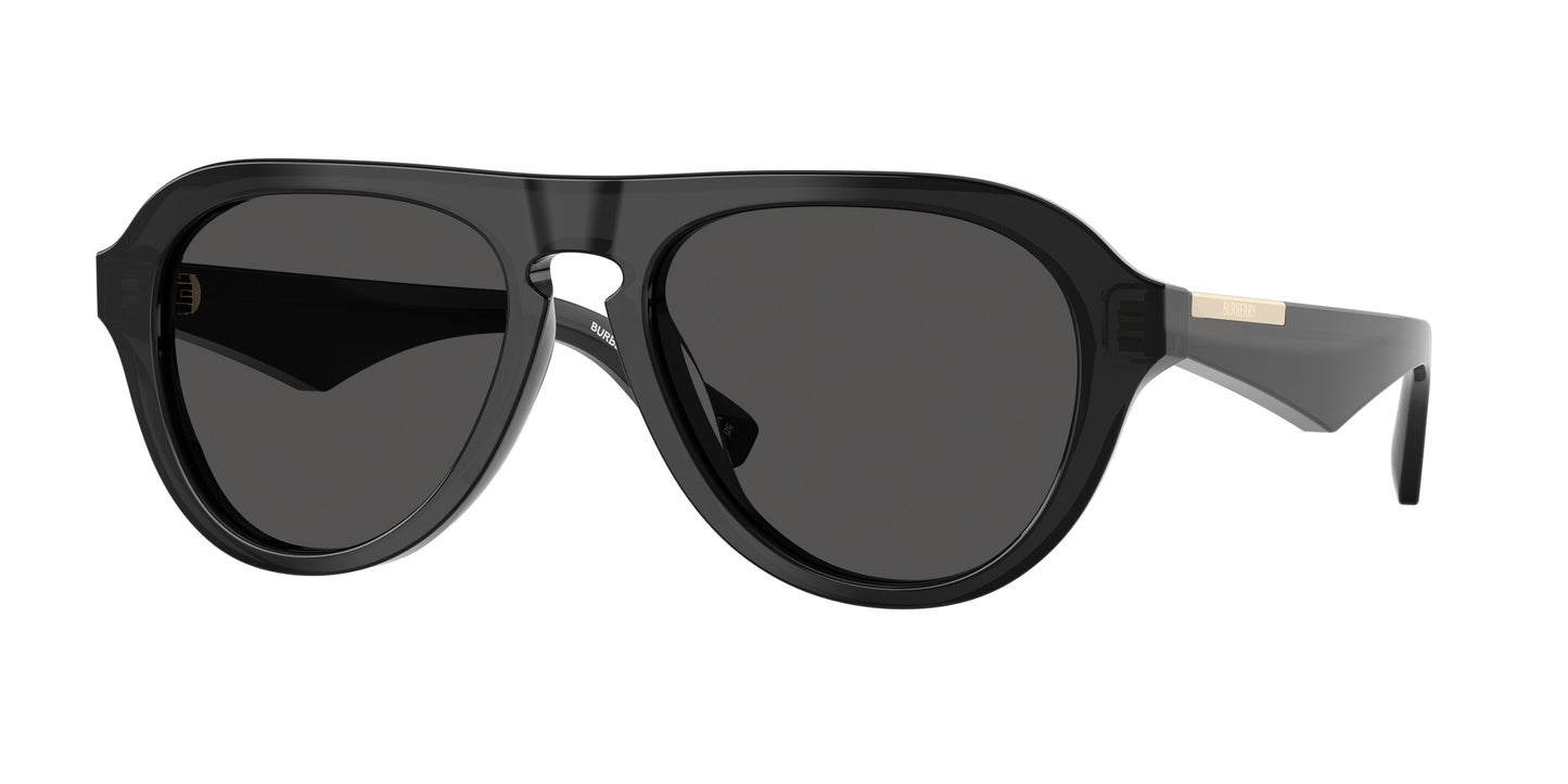 Burberry BE4437U Pilot Sunglasses 411287-Grey 55-145-18 - Color Map Grey