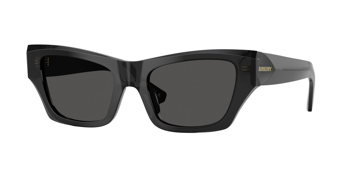 Burberry BE4441U Cat Eye Sunglasses 411287-Grey 52-140-19 - Color Map Grey