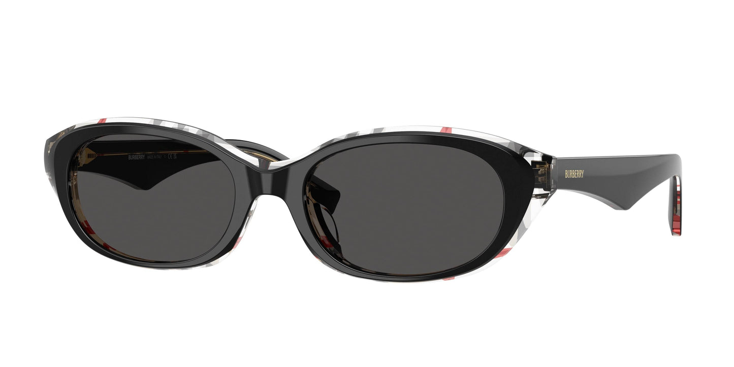 Burberry BE4447D Oval Sunglasses - Lensntrends