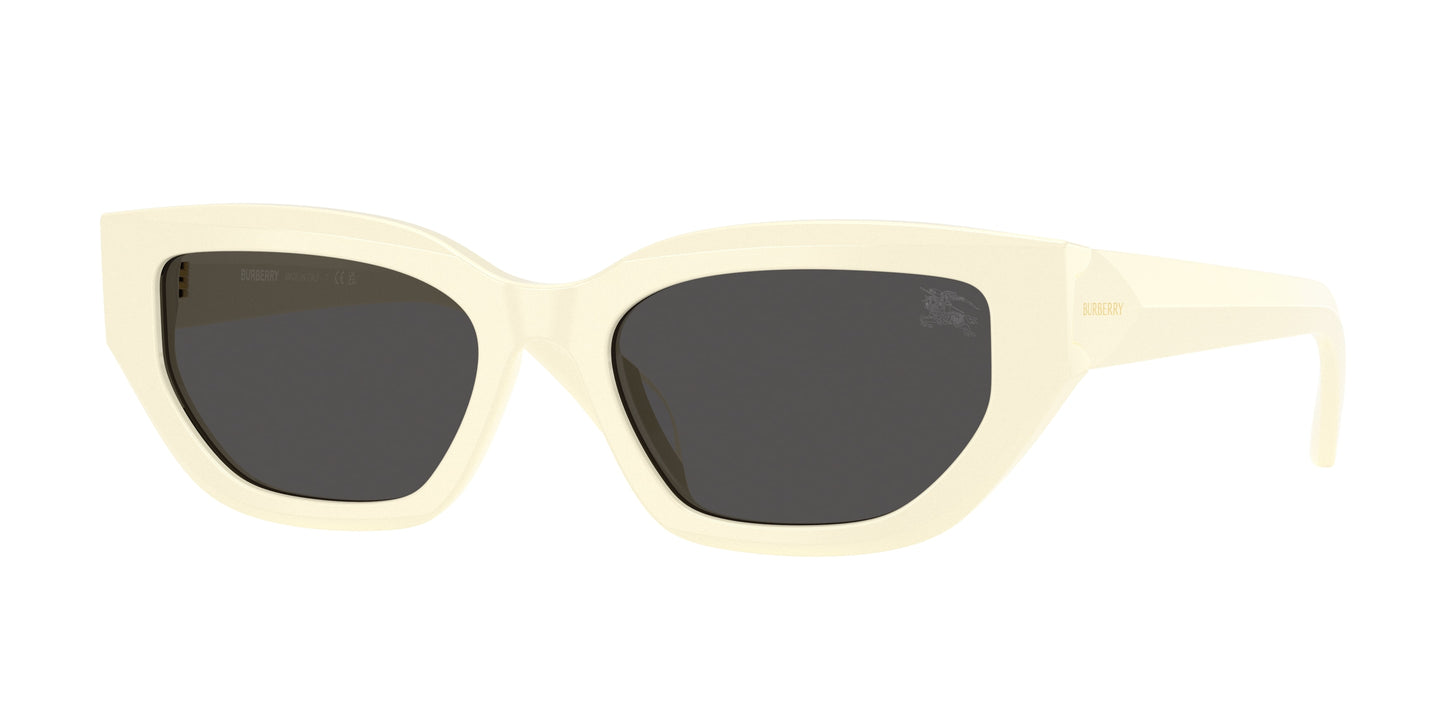 Burberry BE4463D Cat Eye Sunglasses 415887-White 54-140-18 - Color Map White