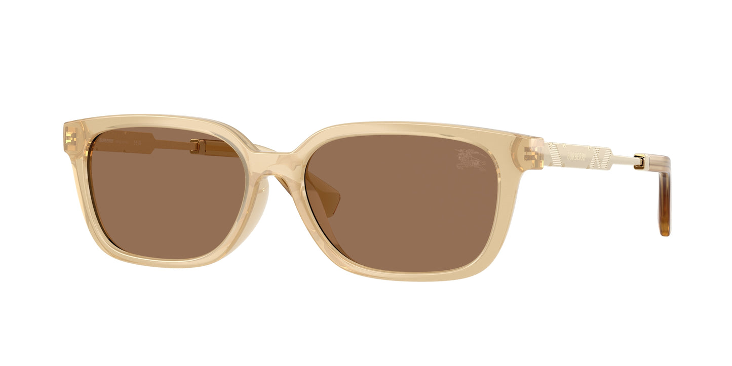 Burberry BE4481D Rectangle Sunglasses 419873-Yellow 54-145-15 - Color Map Yellow