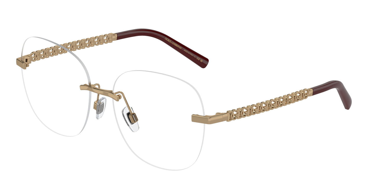 DOLCE & GABBANA DG1352 Phantos Eyeglasses 1363-Copper 56-140-16 - Color Map Copper