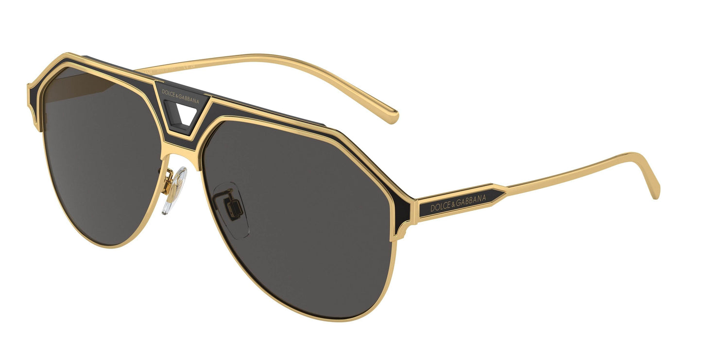 DOLCE & GABBANA DG2257 Pilot Sunglasses - Lensntrends