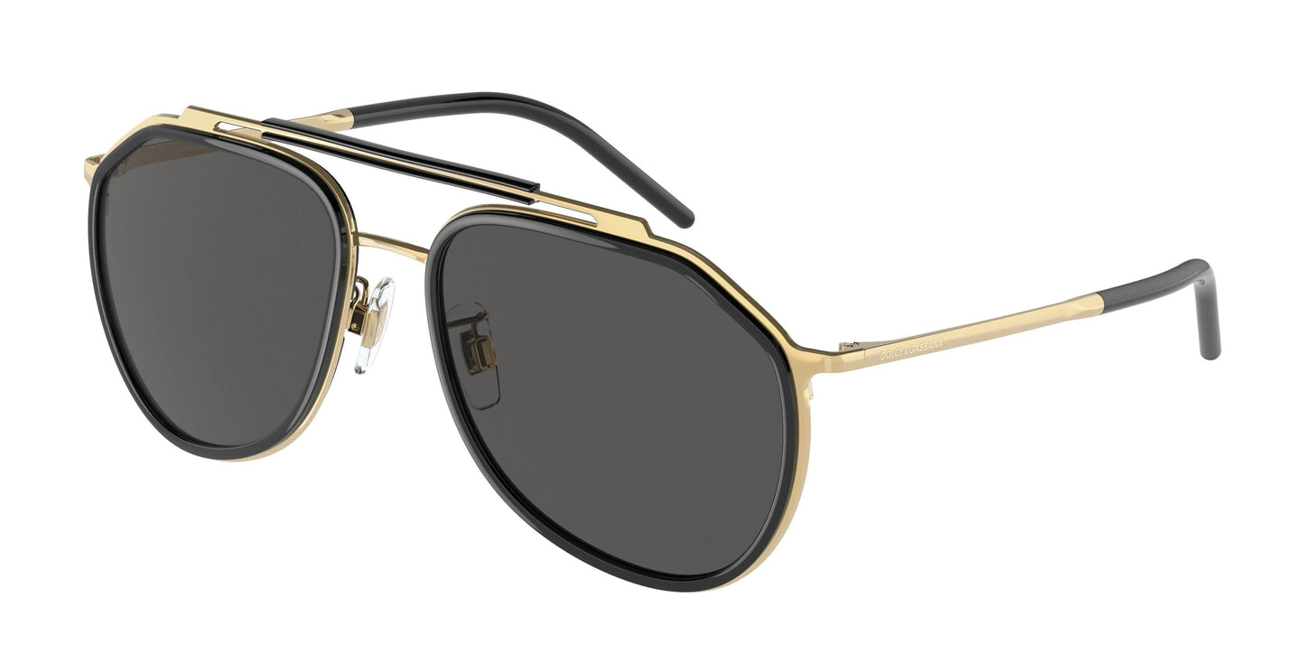 DOLCE & GABBANA DG2277 Pilot Sunglasses - Lensntrends