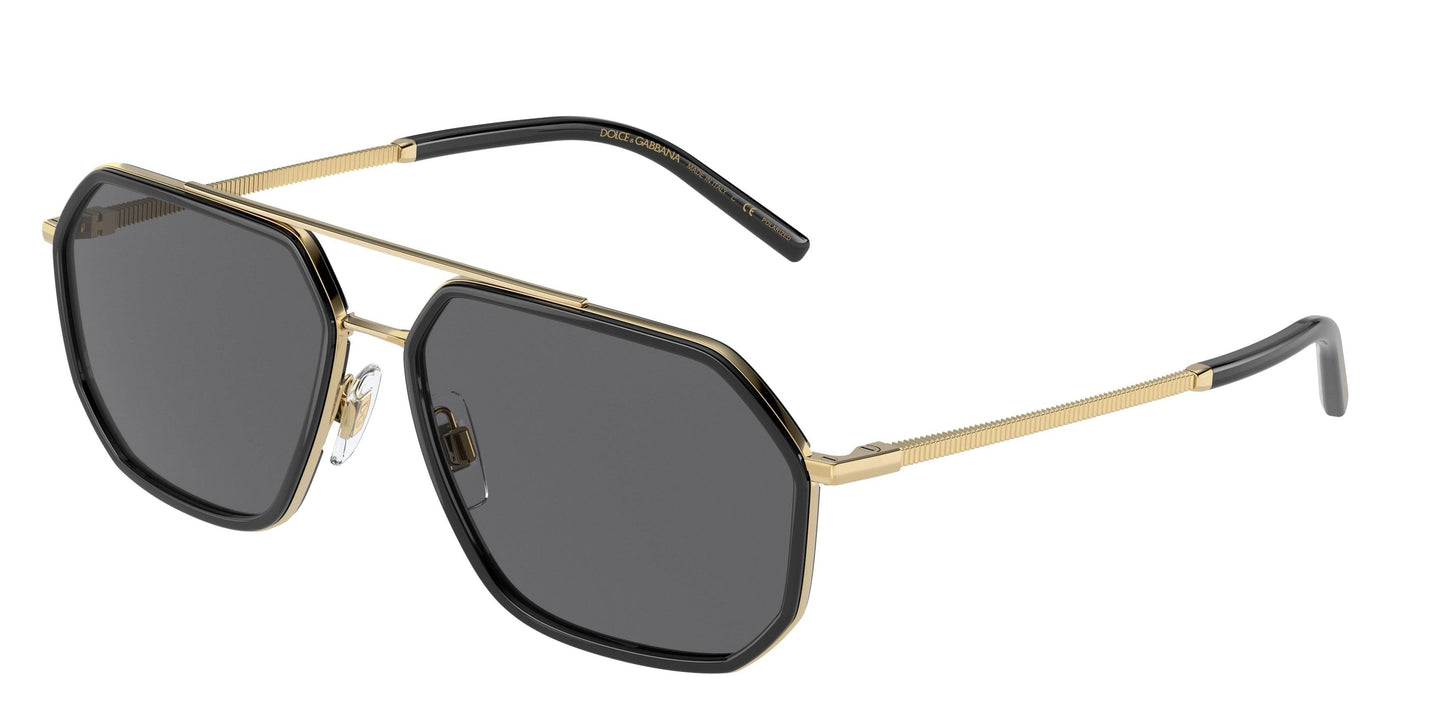 DOLCE & GABBANA DG2285 Pilot Sunglasses - Lensntrends