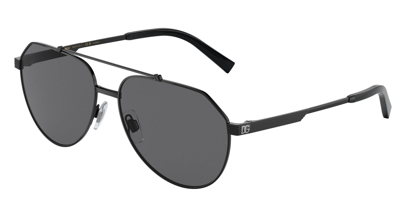 DOLCE & GABBANA DG2288 Pilot Sunglasses - Lensntrends