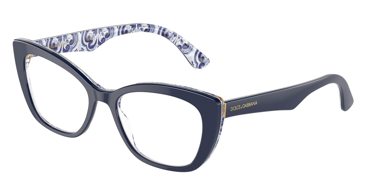 DOLCE & GABBANA DG3360 Cat Eye Eyeglasses - Lensntrends