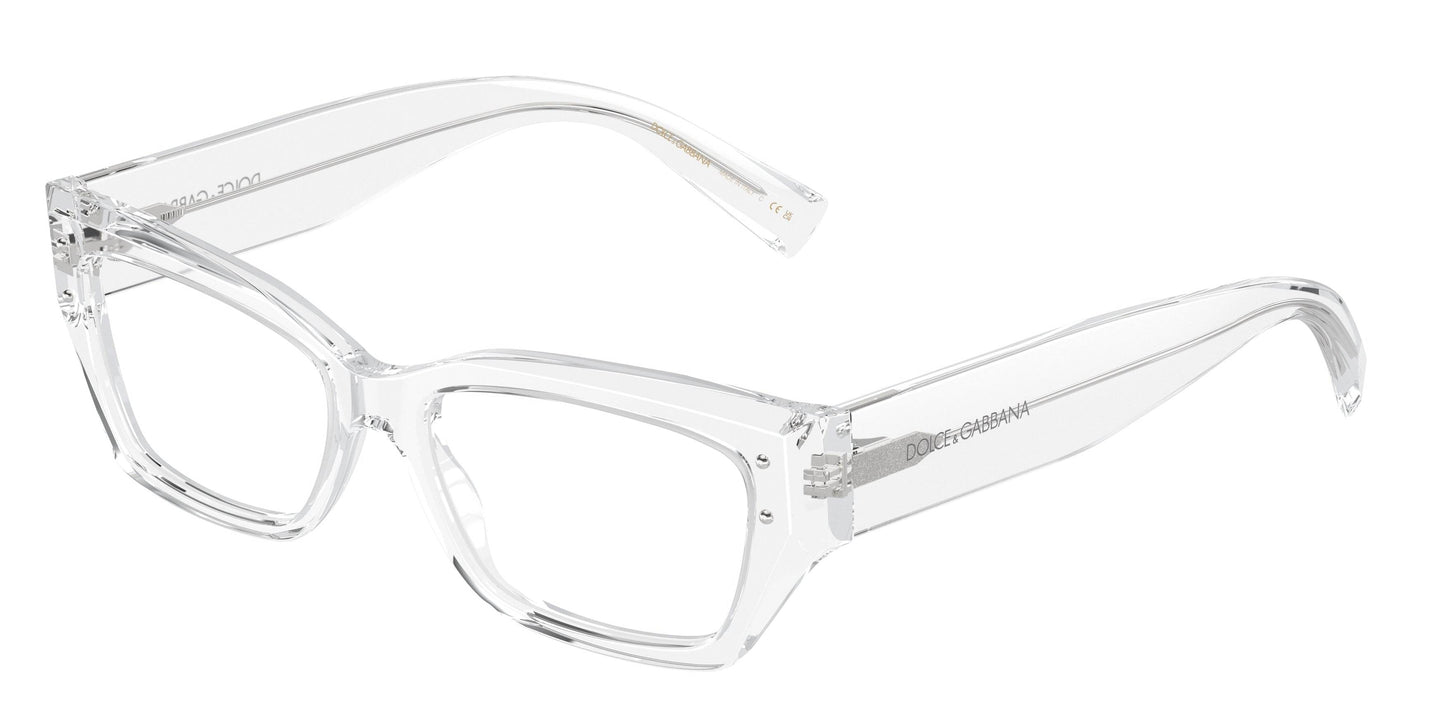 DOLCE & GABBANA DG3387 Rectangle Eyeglasses - Lensntrends
