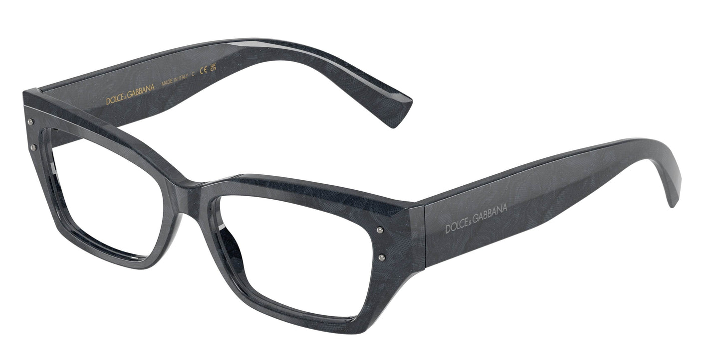 DOLCE & GABBANA DG3387 Rectangle Eyeglasses - Lensntrends