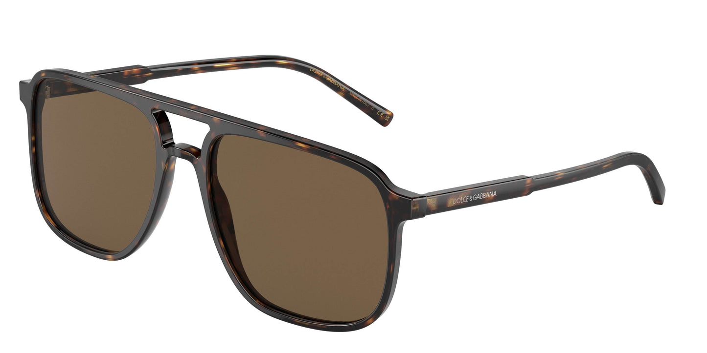 DOLCE & GABBANA DG4423F Pilot Sunglasses - Lensntrends