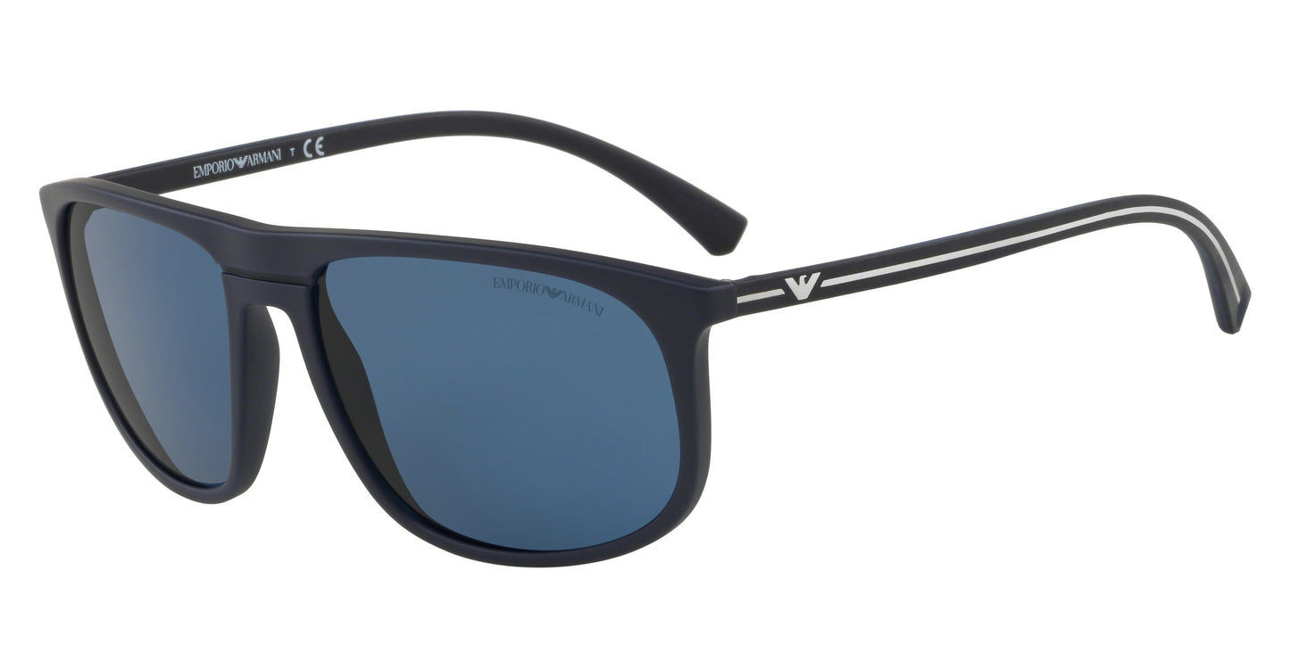 Emporio Armani EA4118 Pillow Sunglasses 569280-Blue 59-140-17 - Color Map Blue