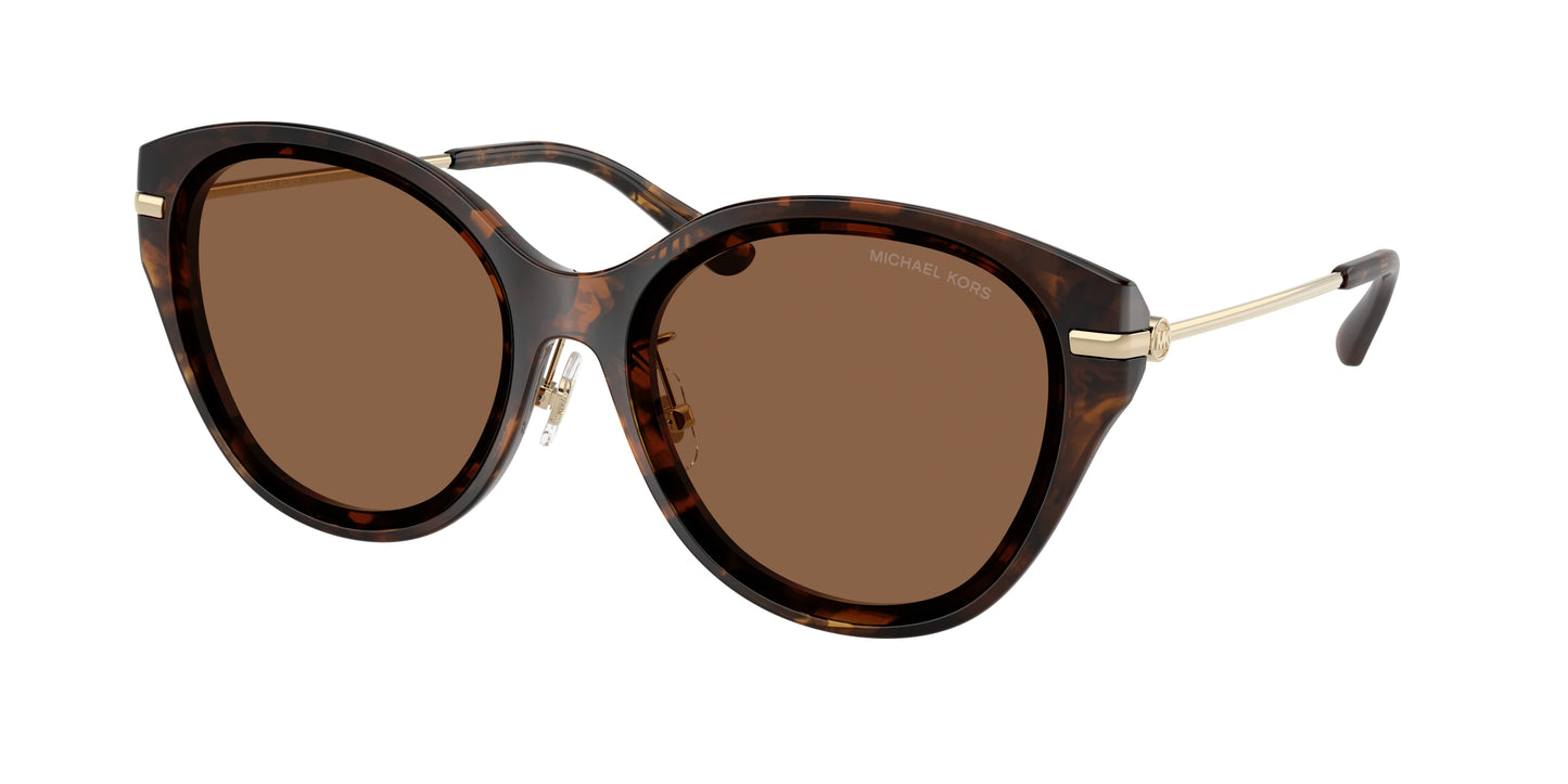 Michael Kors TIANJIN MK2229D Cat Eye Sunglasses  30063G-Dark Tortoise 59-145-16 - Color Map Tortoise