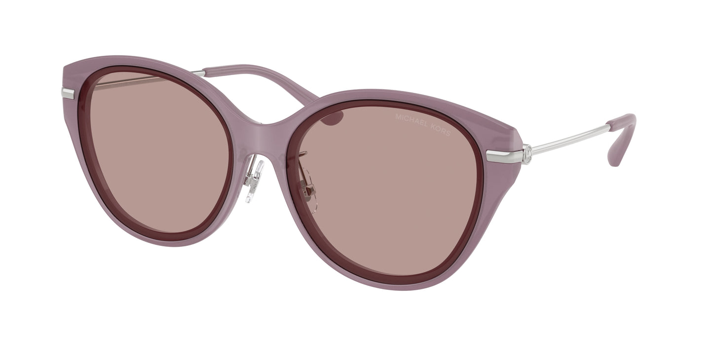 Michael Kors TIANJIN MK2229D Cat Eye Sunglasses  40057N-Light Iris 59-145-16 - Color Map Violet