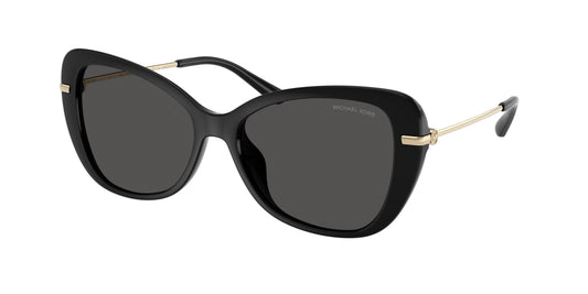 Michael Kors SAINT CROIX MK2230U Butterfly Sunglasses  300587-Black 56-140-16 - Color Map Black